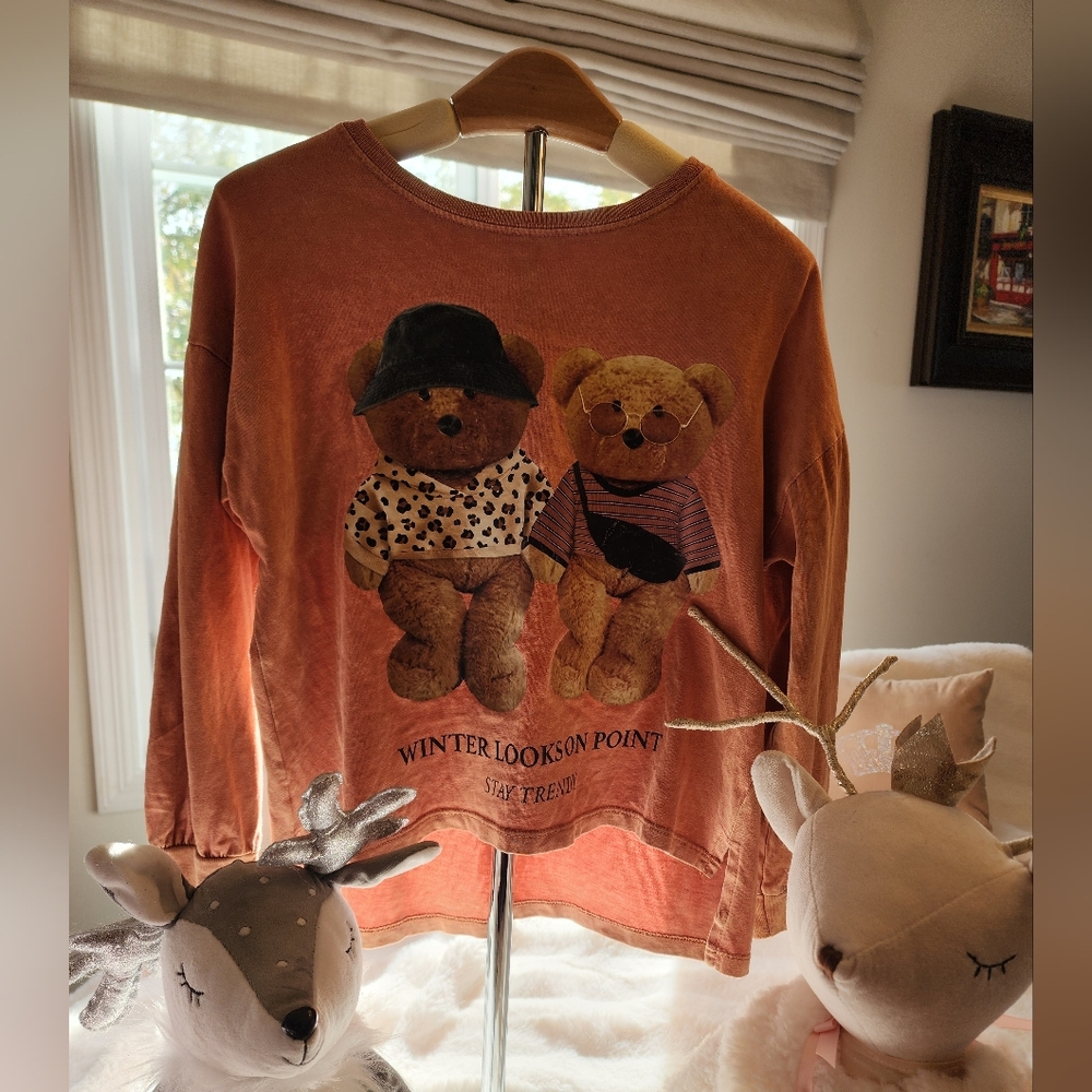 Zara, Size 8, Rust color.